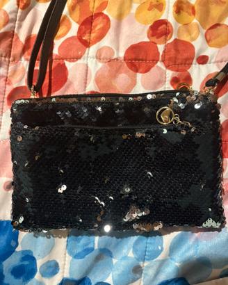 borsa con pailettes per ragazza/donna