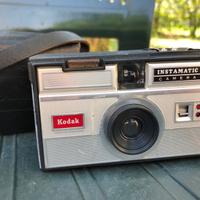 Kodak Instamatic Camera 5 Vintage custodia cuoio