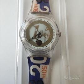 Orologio vintage commemorativo "Euro 2002" - Nuovo