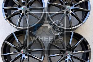 Cerchi 19 neri originali Alfa Romeo Stelvio Giulia