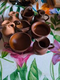 Anfore oggetti  vari in terra cotta