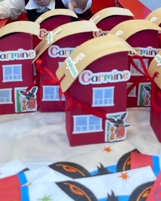 Bomboniere scatoline casa di Bing