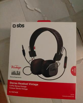 Cuffie SBS Nuove