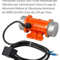 VEVOR Vibratore per Calcestruzzo, Motore a Vibrazi