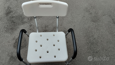 Sedia da Bagno per anziani e disabili