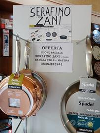 Padelle della marca SERAFINO ZANI