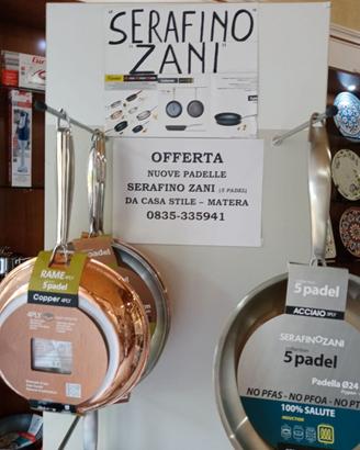 Padelle della marca SERAFINO ZANI