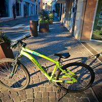  Mountain bike rock rider verde nuova