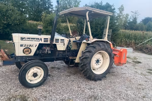 TRATTORE LAMBORGHINI R603B con TRINCIA