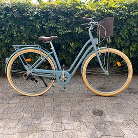 Bicicletta olandese Elops 520 telaio basso