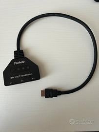 Commutatore HDMI 3 in 1 Techole