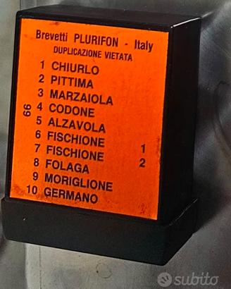 Cassette plurifon