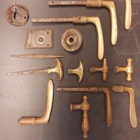 maniglie ottone antiche