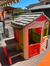 Casetta bambini Smoby Jura Lodge accessori