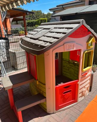 Casetta bambini Smoby Jura Lodge accessori