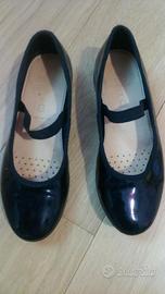 Scarpe ballerine GEOX nero lucido JR PLIÉ n°32