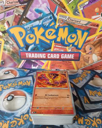 110 carte Pokémon con brillanti 