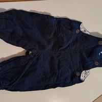 Salopette  in velluto