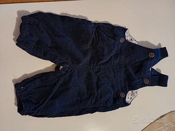 Salopette  in velluto