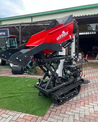 Transporter motocarriola 500 kg Dumper con benna