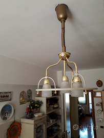 Lampadario 4 luci classico moderno)