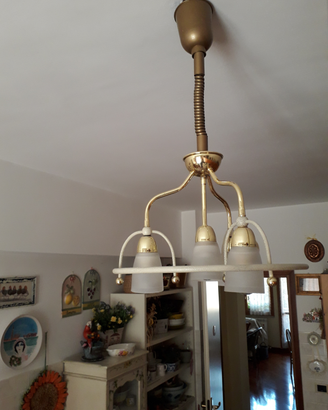 Lampadario 4 luci classico moderno)