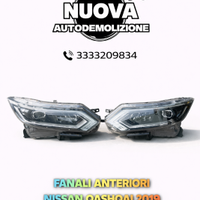 FANALI ANTERIORI NISSAN QUASHQAI 2019