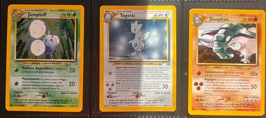 Pokémon Neo Genesis 25 carte WOTC Holo ITA/ENG