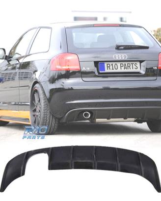 DIFFUSORE AUDI A3 8P 08-13 LOOK RS3