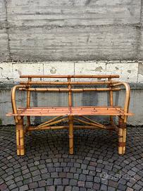 Panchina Bambù da esterno