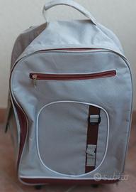 Trolley in stoffa - 51 x 33 x 20 - 2 ruote -usato