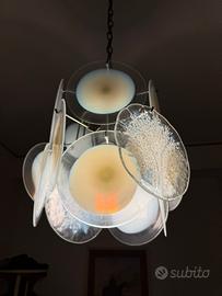 Splendido lampadario in vetro di Murano