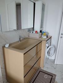 Mobile bagno in cristallo