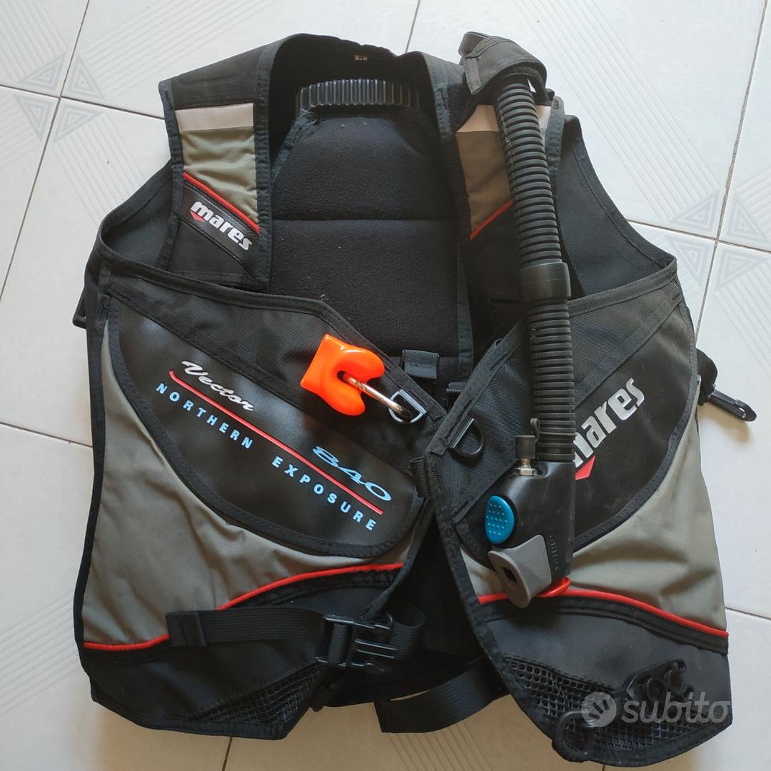 GAV Da Immersione DiveSystem Fly Tech - Rosso Taglia XXL - Tecnico E Leggero