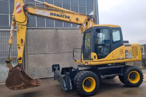 KOMATSU PW 130 gommato