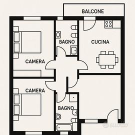 TIVOLI- Singola- BAGNO PRIVATO