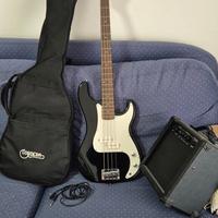 Basso elettrico 4 corde Kit
