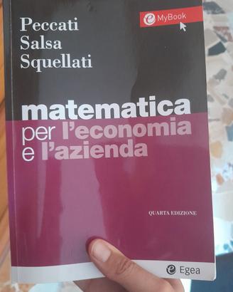 Matematica per l'economia e l'azienda