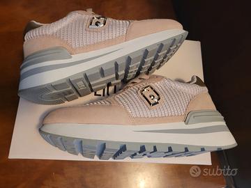 LIU JO Sneakers in suede e mesh