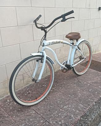bicicletta city bike stile americana 