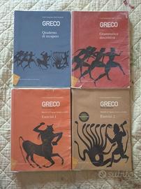 Libri liceo Greco grammatica e letteratura