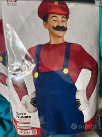 vestito di carnevale super Mario 