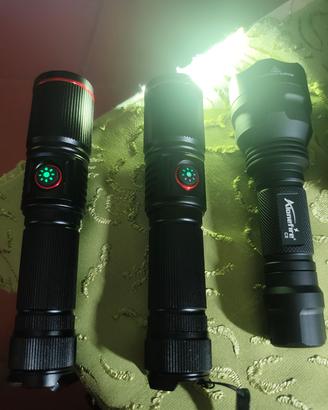 3 torce led 