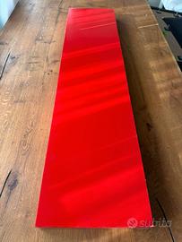 IKEA LACK mensola rossa vintage 110x26 + staffa