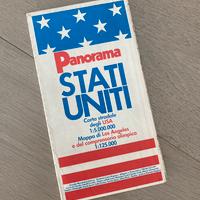 Carta stradale Stati Uniti: Los Angeles 1985