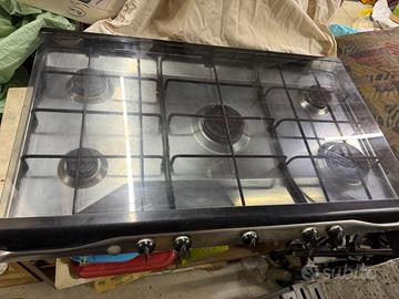 Piano cottura REX CINQUE FUOCHI GAS