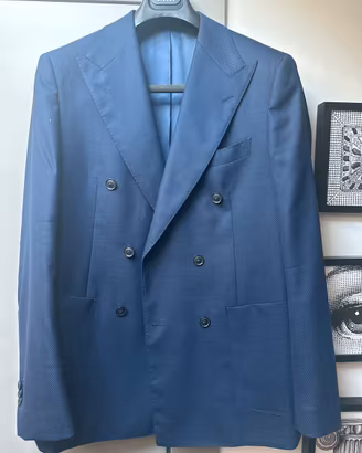 Giacca Blazer doppiopetto BOGGI blu tg 52
