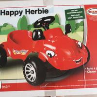 Macchina a Pedali per bambini - Happy Herbie,Rossa