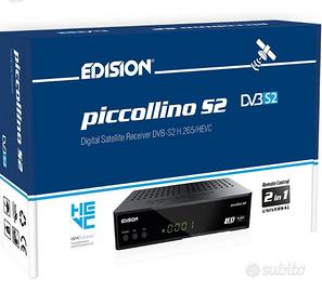 Edision Piccollino Decoder  S2  DVB-S2 HEVC H265 F