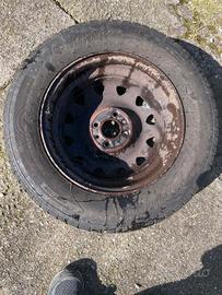 gomme invernali con cerchioni usate
